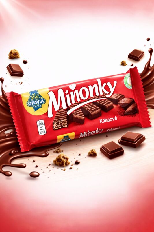 Opavia Miňonky - kakaové sušenky, 50 g